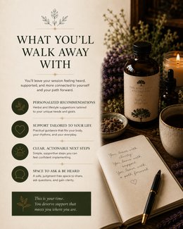 Private Herbal Consultation | Personalized Wellness Support