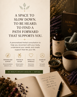 Private Herbal Consultation | Personalized Wellness Support