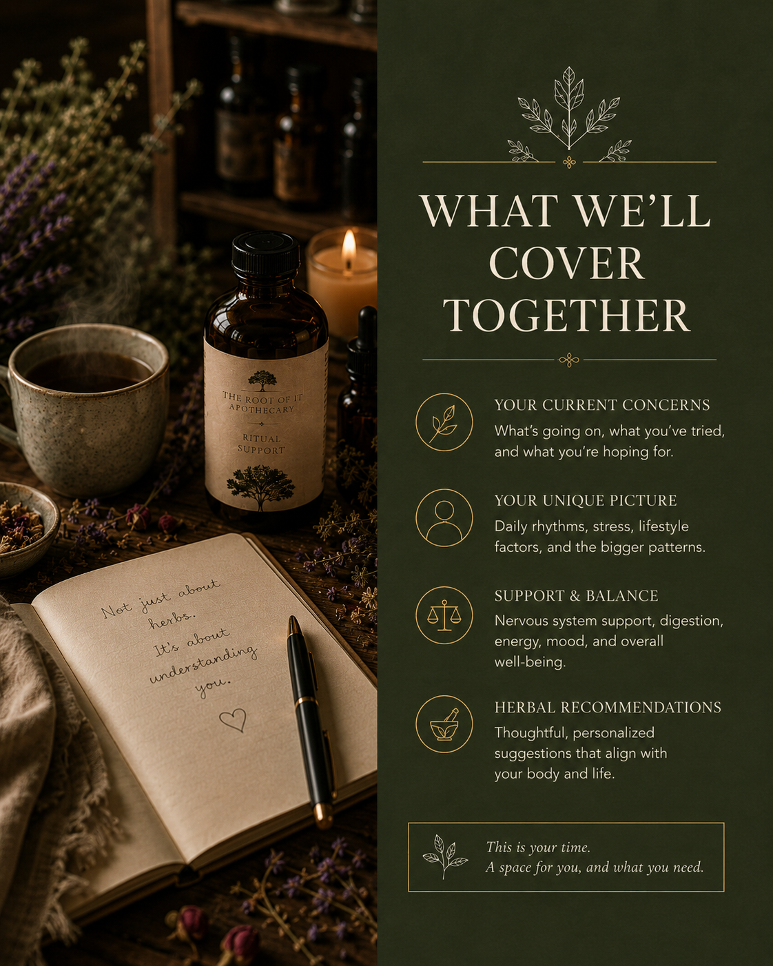 Private Herbal Consultation | Personalized Wellness Support