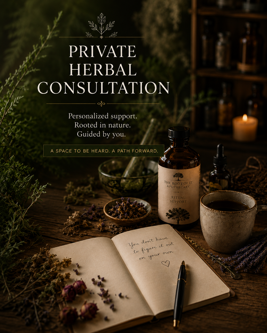 Private Herbal Consultation: Personalized Wellness Support