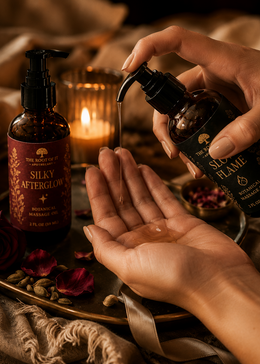 Damiana Massage Oil: Desire, Warmth, Connection and Sensual Ritual