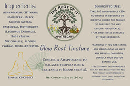 Menopause Wellness Gift Set: Custom Herbal Tea, Tincture & Soak
