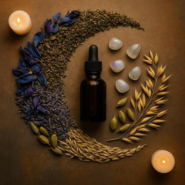 Lunar Veil | Evening Ritual Tincture for Meditation, Reflection & Dreamwork | Botanical Blend
