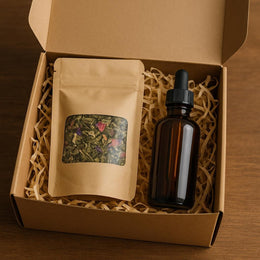 Monthly Herbal Subscription Box: Seasonal Tea & Tincture - Handcrafted Apothecary