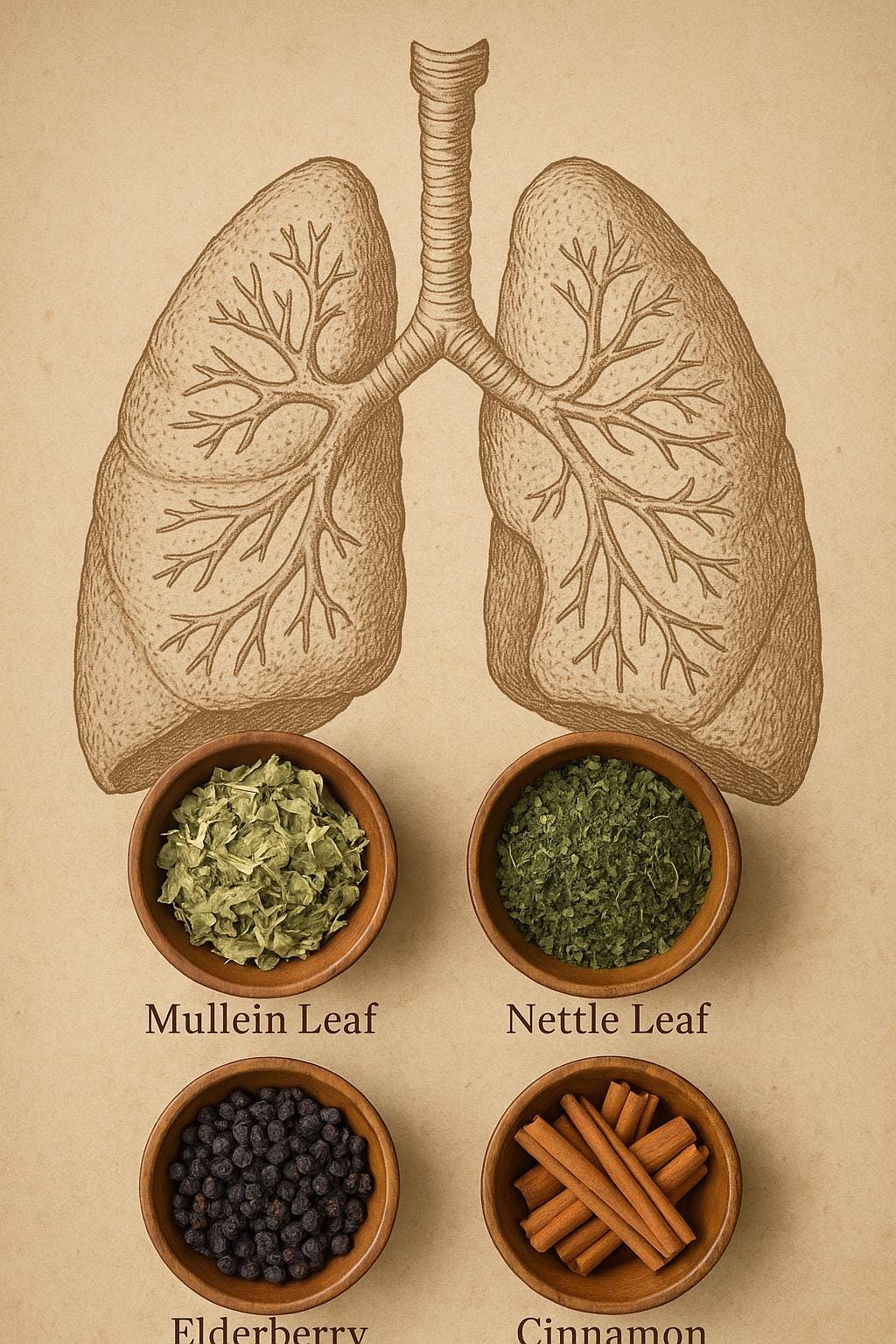 Respiratory Support Tincture – Herbal Lung & Immune Health Blend with Mullein, Nettle, Elderberry and Cinnamon