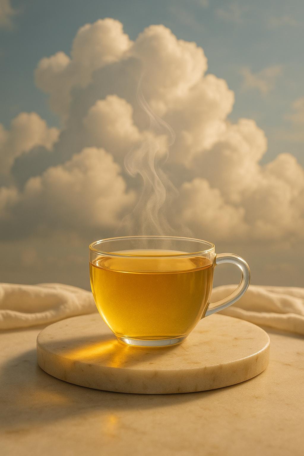 Ambrosia Tropical White Tea Blend: Coconut, Pineapple, Vanilla - Handcrafted Loose Leaf