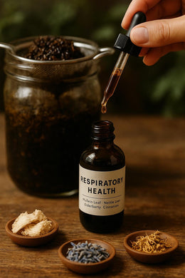Herbal Respiratory Support Tincture: Lung & Immune Health, Colorado Made