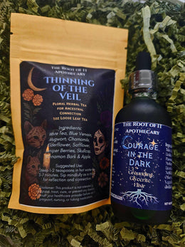Courage in the Dark | Alcohol-Free Glycerite for Emotional Balance & Nervous System Nourishment