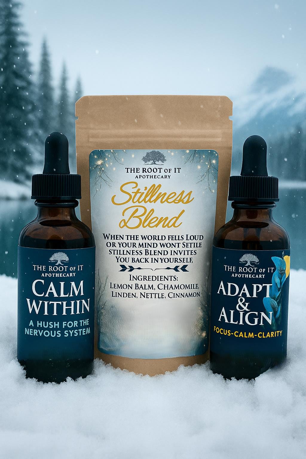 Clear Mornings & Steady Energy | Lion’s Mane and Cordyceps Herbal Tincture | Daily Focus Ritual