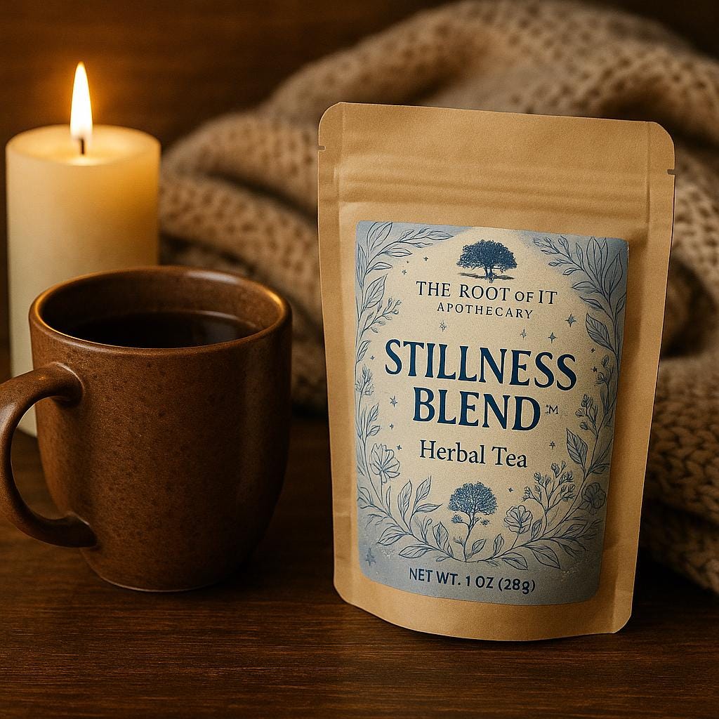Stillness Blend - A Grounding Herbal Tea for Calm, Clarity & Coming Home to Yourself