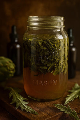 Artichoke Leaf Tincture | Herbal Bitter Extract | Traditional Botanical | Small Batch
