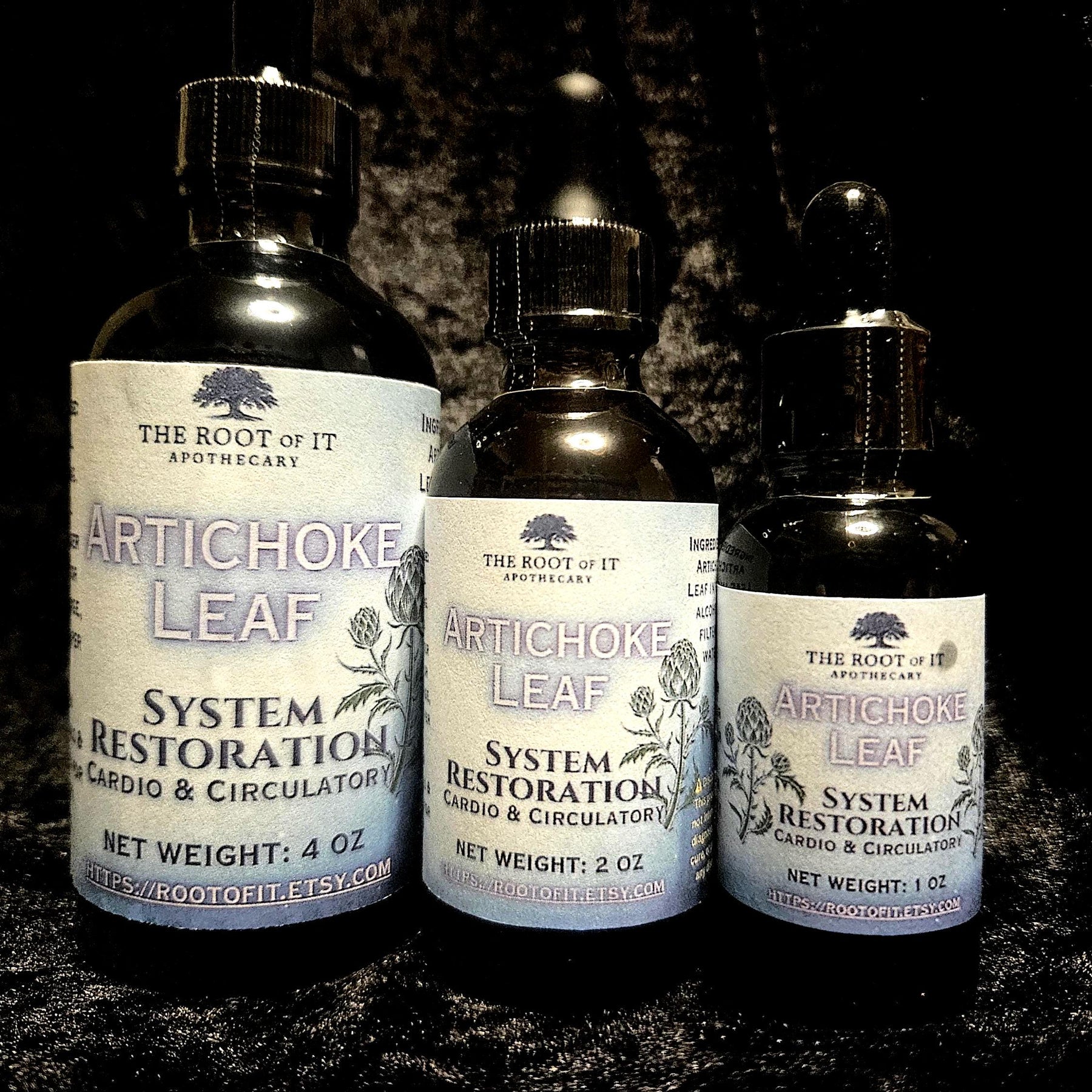 Artichoke Leaf Tincture | Herbal Bitter Extract | Traditional Botanical | Small Batch