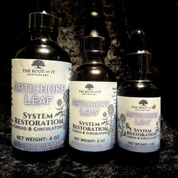 Artichoke Leaf Tincture | Herbal Bitter Extract | Traditional Botanical | Small Batch