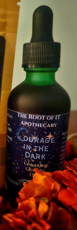 Courage in the Dark | Alcohol-Free Glycerite for Emotional Balance & Nervous System Nourishment