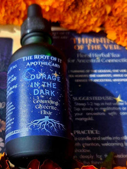 Courage in the Dark | Alcohol-Free Glycerite for Emotional Balance & Nervous System Nourishment