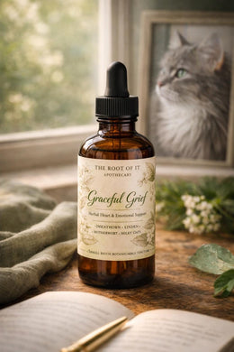 Graceful Grief | Herbal Tincture for Times of Loss & Transition | Heart-Centered Ritual Blend