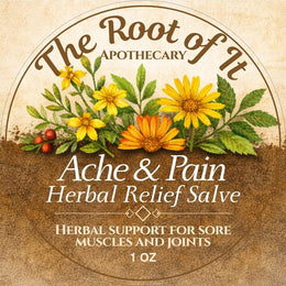 Arnica St. John’s Wort Calendula Herbal Salve | Warming Botanical Balm for Gentle Comfort