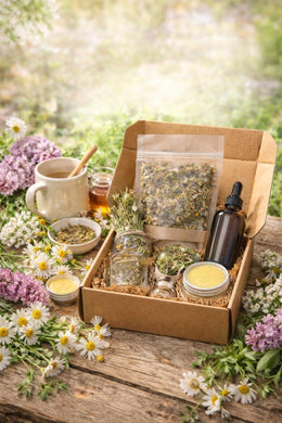 Monthly Herbal Subscription Box: Seasonal Tea & Tincture - Handcrafted Apothecary