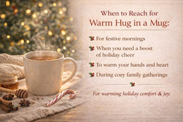 Warm Hug in a Mug Tea | Warming Spice Herbal Blend | Tulsi, Cardamom & Clove | Cozy Chai-Style Tea