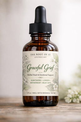 Graceful Grief | Herbal Tincture for Times of Loss & Transition | Heart-Centered Ritual Blend