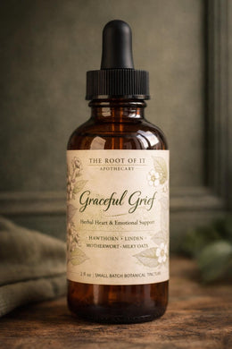 Graceful Grief | Herbal Tincture for Times of Loss & Transition | Heart-Centered Ritual Blend