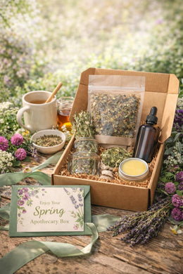 Monthly Herbal Subscription Box: Seasonal Tea & Tincture - Handcrafted Apothecary