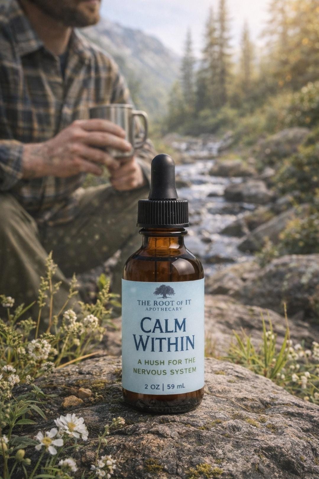 Calm Within | Herbal Blend for Grounding | Botanical Tincture | Daily Ritual Drops