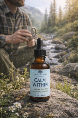 Calm Within | Herbal Blend for Grounding | Botanical Tincture | Daily Ritual Drops