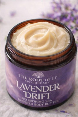 Lavender & Peppermint Herbal Body Butter • Ultra-Rich and Natural Moisturizer