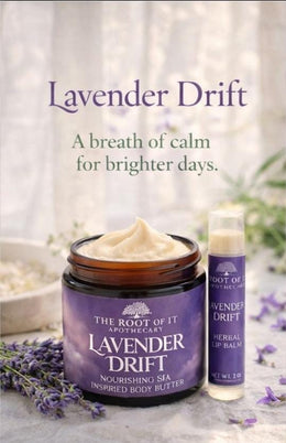 Lavender & Peppermint Herbal Body Butter • Ultra-Rich and Natural Moisturizer