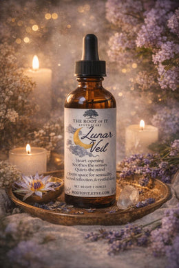 Lunar Veil | Evening Ritual Tincture for Meditation, Reflection & Dreamwork | Botanical Blend