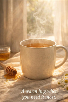 Warm Hug in a Mug Tea | Warming Spice Herbal Blend | Tulsi, Cardamom & Clove | Cozy Chai-Style Tea