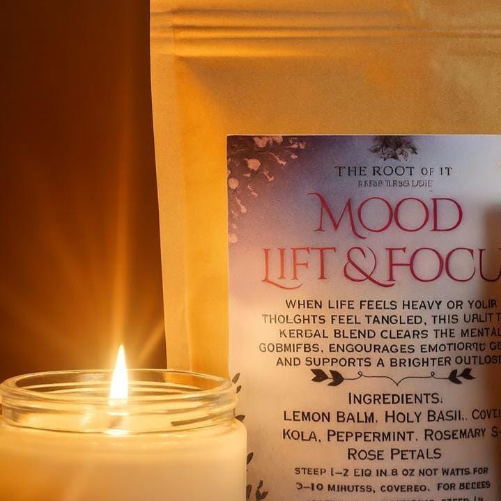 Focus Herbal Tea | Bright Botanical & Caffeine-Free Blend
