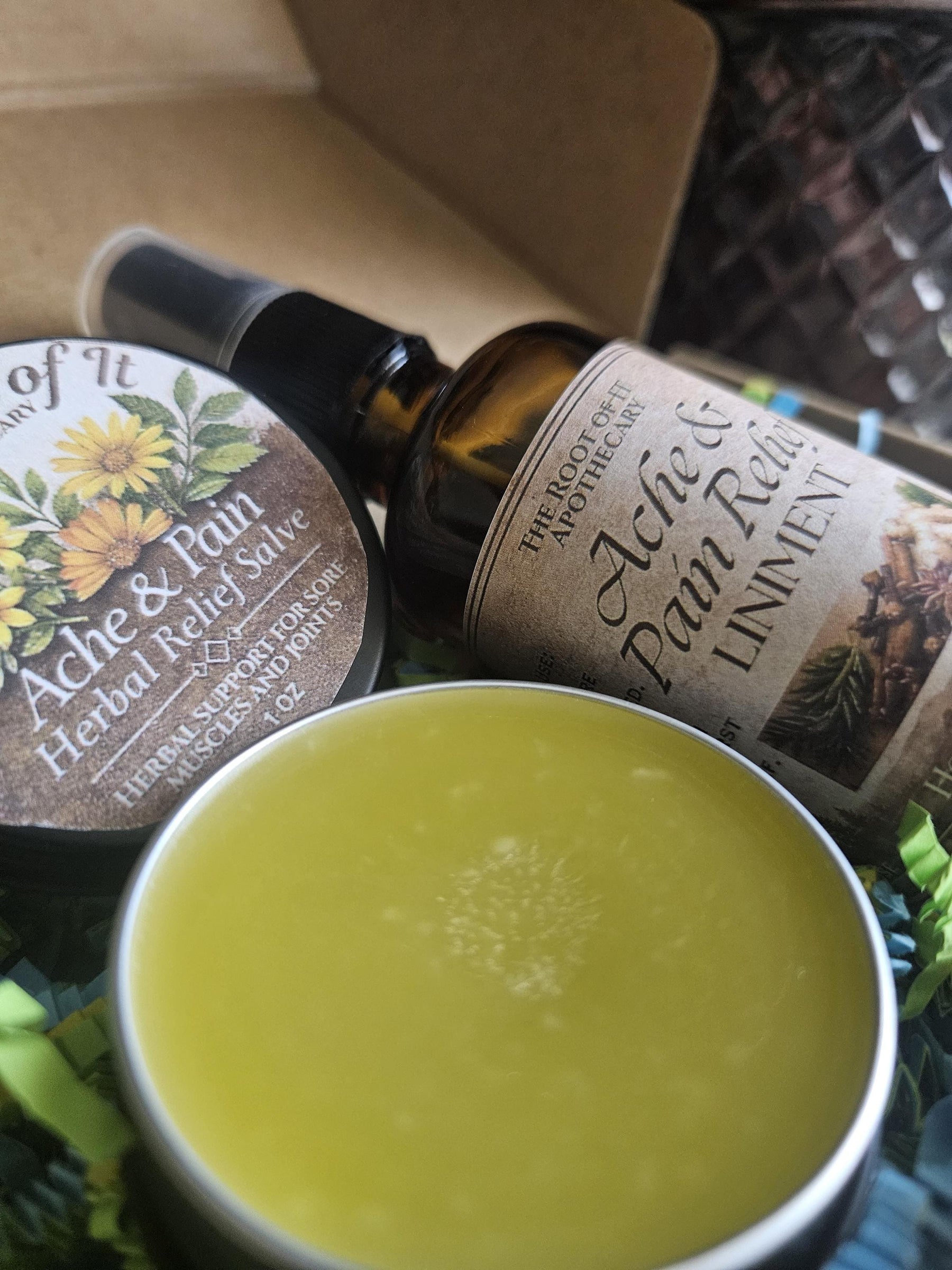 Arnica St. John’s Wort Calendula Herbal Salve | Warming Botanical Balm for Gentle Comfort