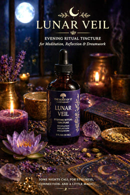Lunar Veil | Evening Ritual Tincture for Meditation, Reflection & Dreamwork | Botanical Blend