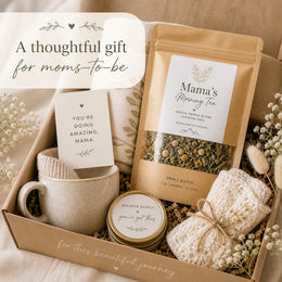 Mama’s Morning Tea – Gentle Herbal Tea with Mint, Lemon Balm & Ginger for Mom's To-Be