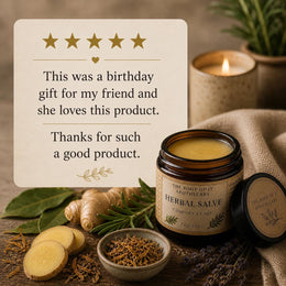 Arnica St. John’s Wort Calendula Herbal Salve | Warming Botanical Balm for Gentle Comfort
