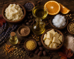 Orange Bergamot Clove Body Butter | Whipped Herbal Moisturizer | Citrus Spice Skin Care