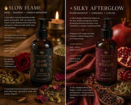 Damiana Massage Oil | Desire, Warmth, Connection and Sensual Ritual