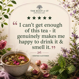 Focus Herbal Tea | Bright Botanical & Caffeine-Free Blend