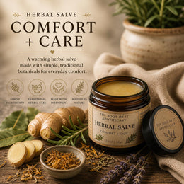 Arnica St. John’s Wort Calendula Herbal Salve | Warming Botanical Balm for Gentle Comfort