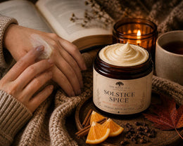 Orange Bergamot Clove Body Butter | Whipped Herbal Moisturizer | Citrus Spice Skin Care