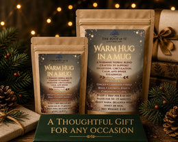 Warm Hug in a Mug Tea | Warming Spice Herbal Blend | Tulsi, Cardamom & Clove | Cozy Chai-Style Tea