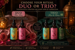 His & Hers Tincture Sets | Naughty Nectar, Wicked Wetness and Wild Wood | Herbal Couples Gift Bundle for Date Night or Anniversary Gift